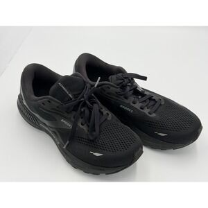 Brooks Adrenaline GTS 23 Womens Running Shoes Black Stability Sneakers 10 Wide